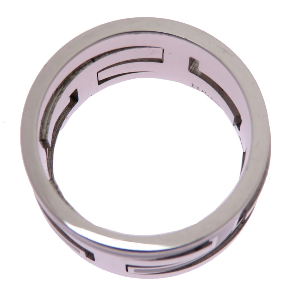 Hermes SV925 Move H #49 Women's/Men's Ring, Sterling Silver 925 - Picture 3 of 7